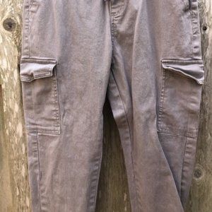 Cozy High-Waisted Joggers (tan)